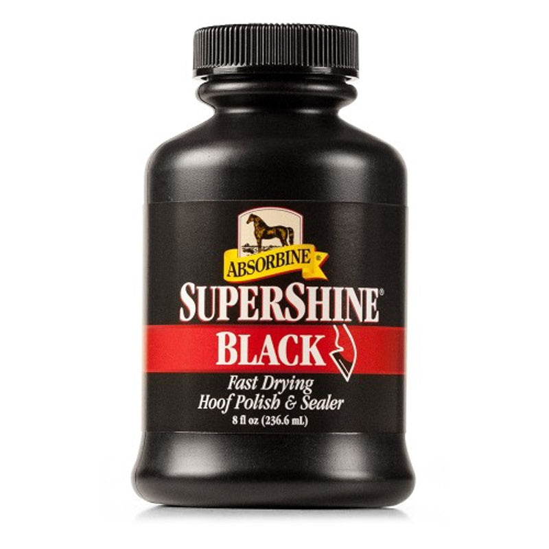 ABSORBINE SUPERSHINE HOOF POLISH [CL:BLACK]