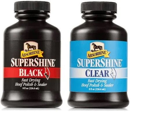 ABSORBINE SUPERSHINE HOOF POLISH [CL:BLACK]