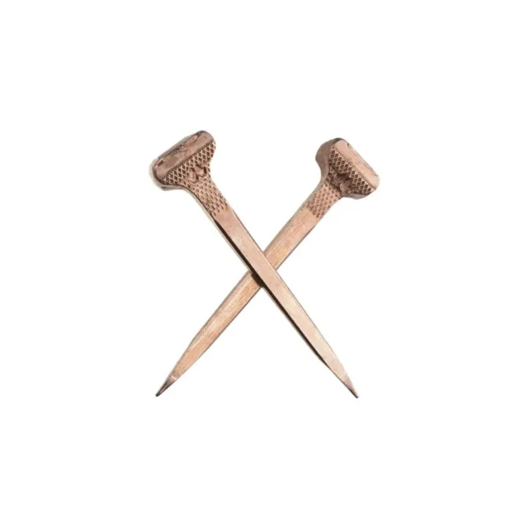 MUSTAD COPPER HAMMER HEAD NAILS [SZ:H0 X 250 PACK]