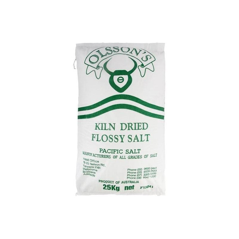 KILN DRIED FLOSSY SALT 25KG