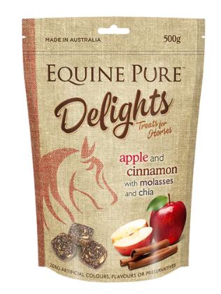 EQUINE PURE DELIGHTS 500G [VY:APPLE & CINNAMON]