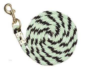 BRAIDED NYLON LEAD [CL:GREEN/BLACK]