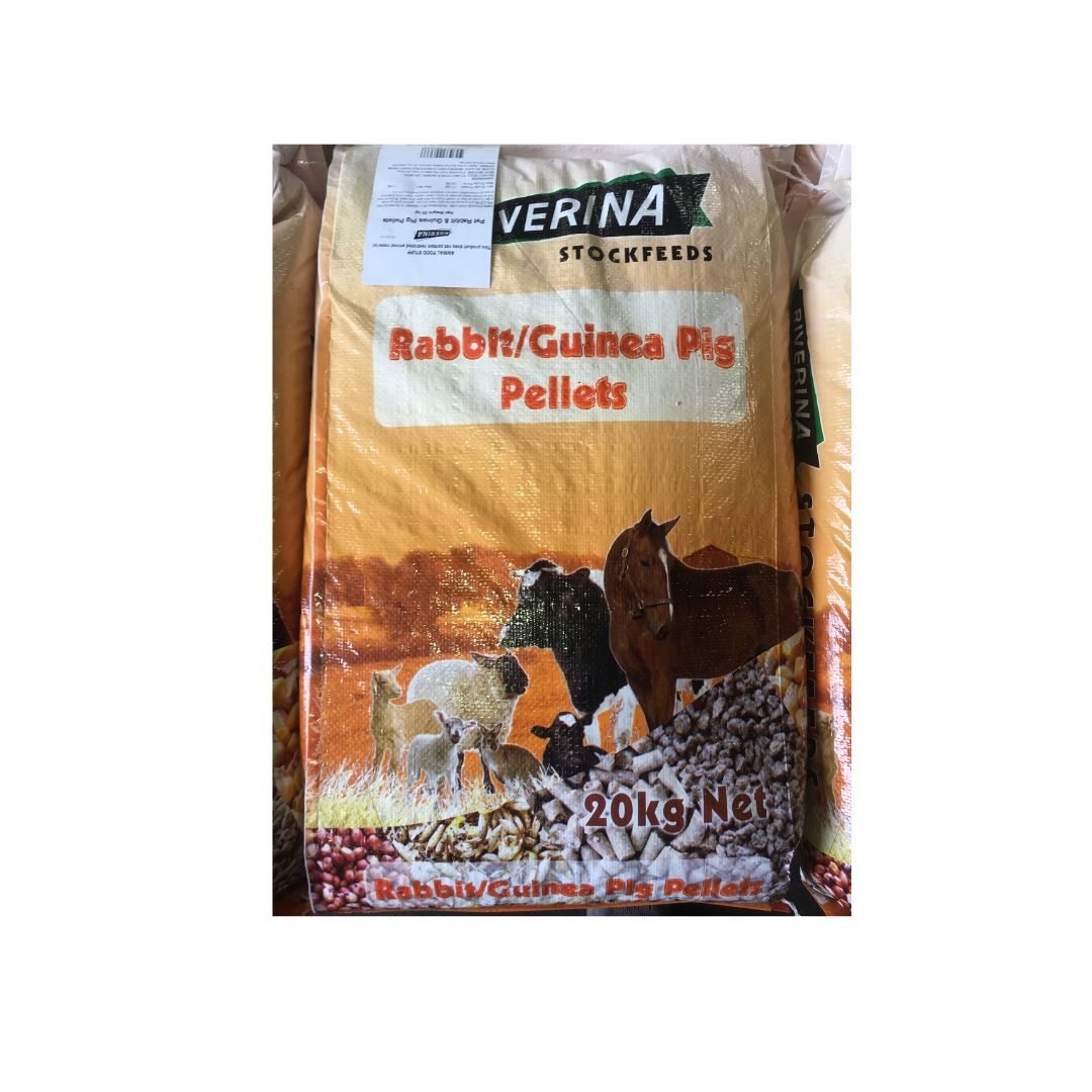 Riverrean Rabbit RIVERINA RABBIT & GUINEA PIG PELLETS 20KG