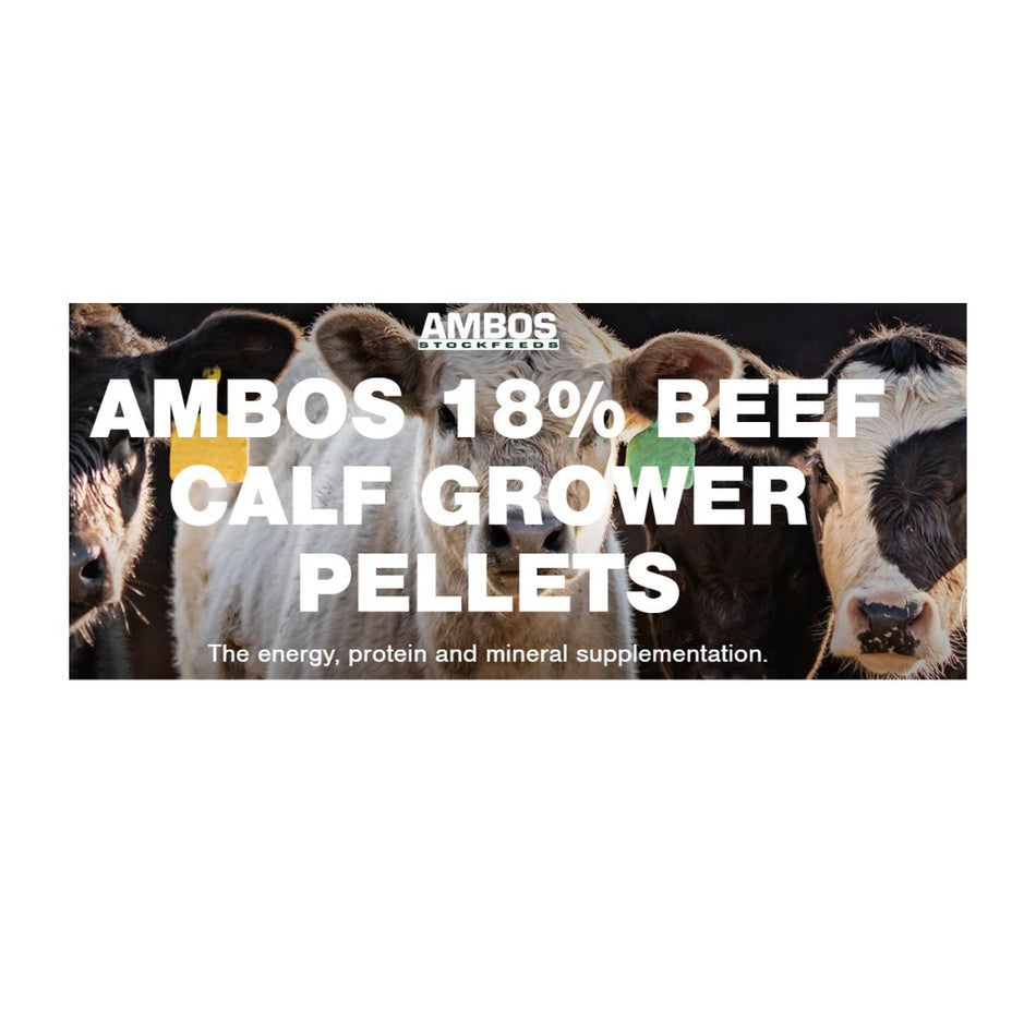 AMBOS 18% CALF GROWER PELLETS 20KG