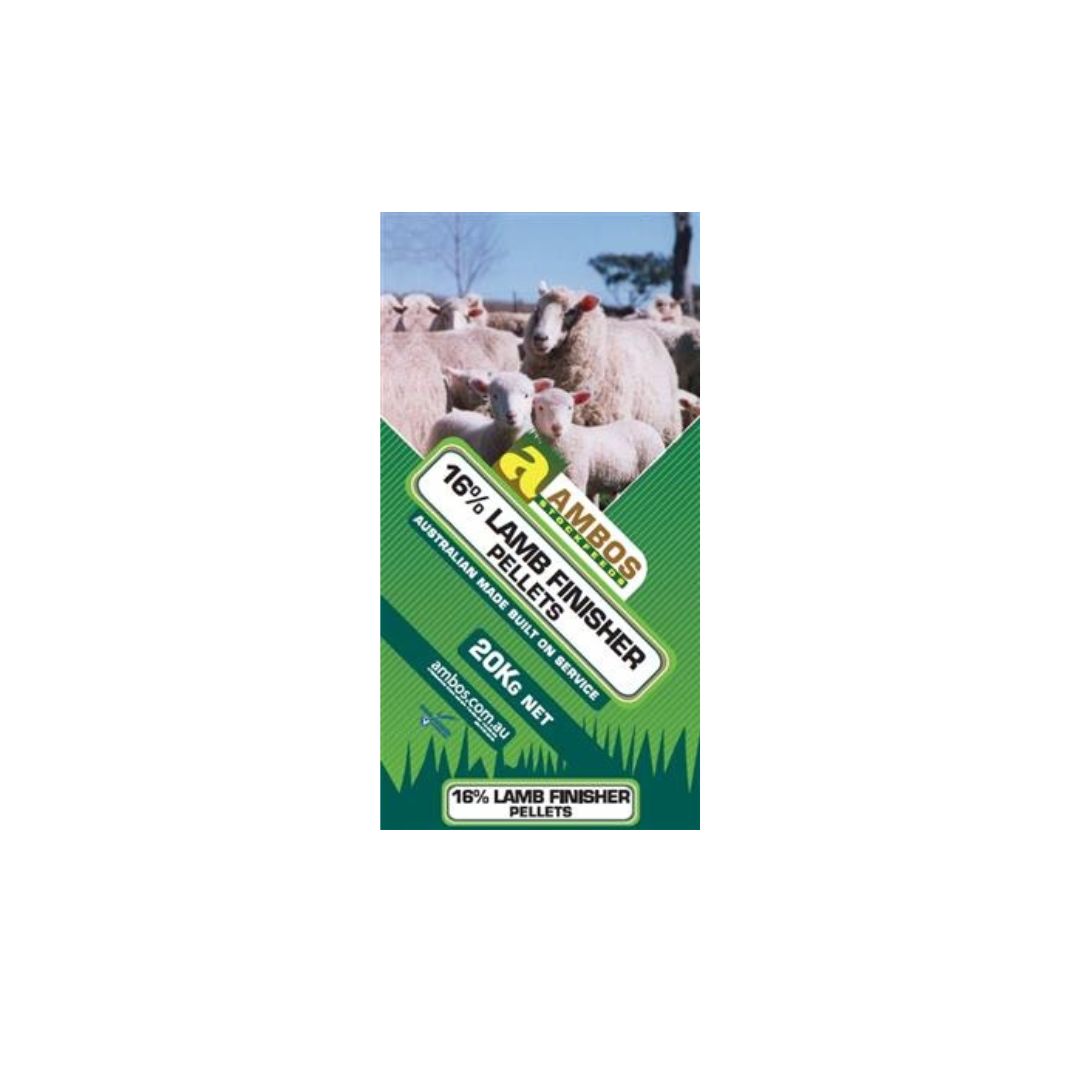 AMBOS 16% LAMB FINISHER PELLETS 20KG 