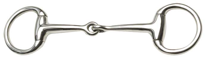 FINE MOUTH DRESSAGE EGGBUTT [SZ:10CM (4")]