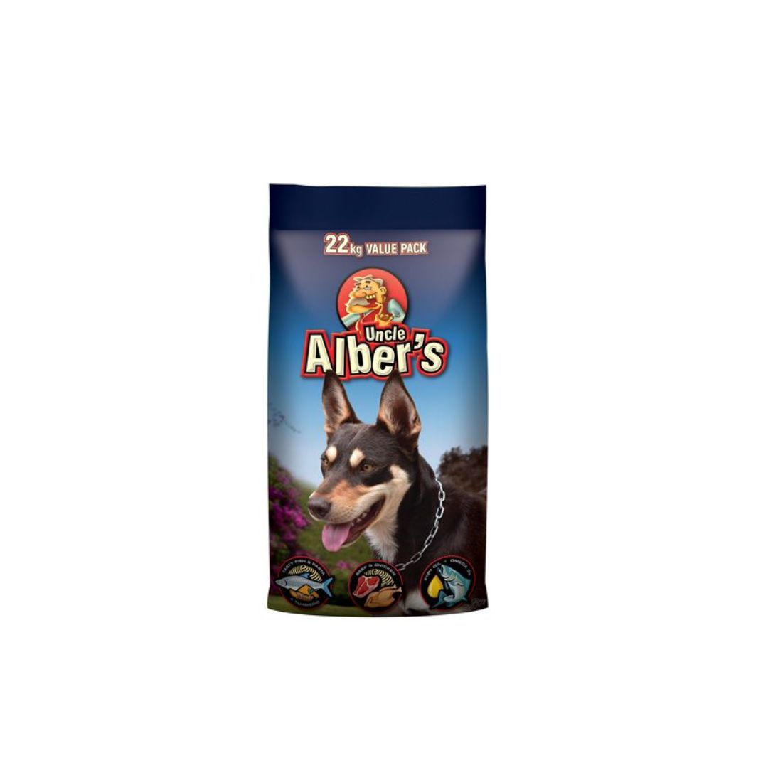 LAUCKE MILLS UNCLE ALBERS DOG FOOD 22KG