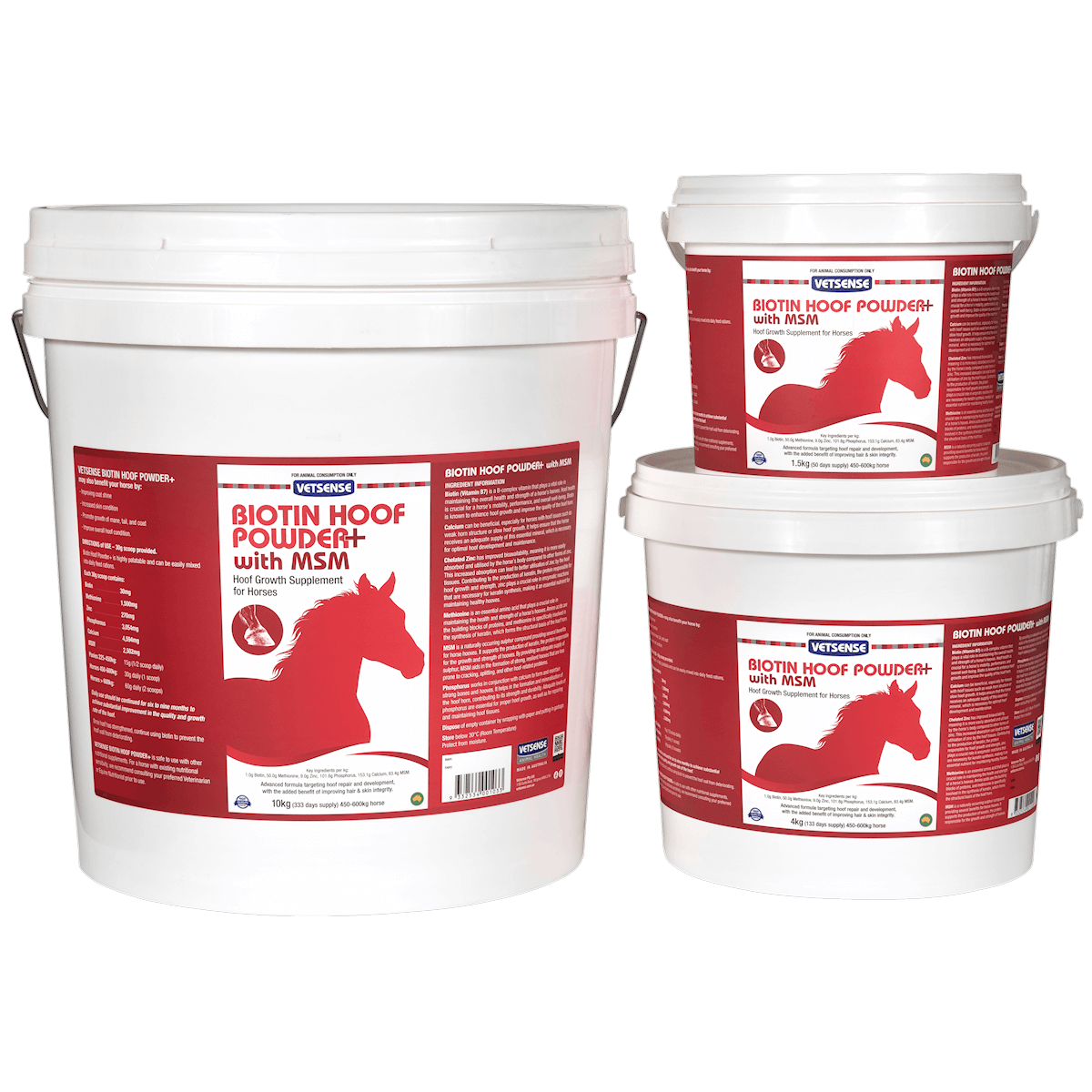 VETSENSE BIOTIN HOOF POWDER+ [SZ:1.5KG]