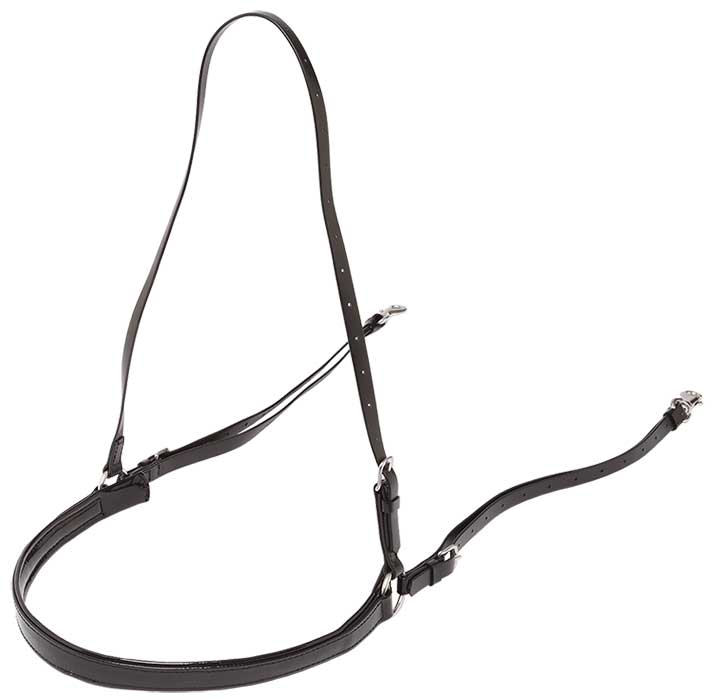 PADDED FRENCH BREASTPLATE [CL:BLACK / BLACK]