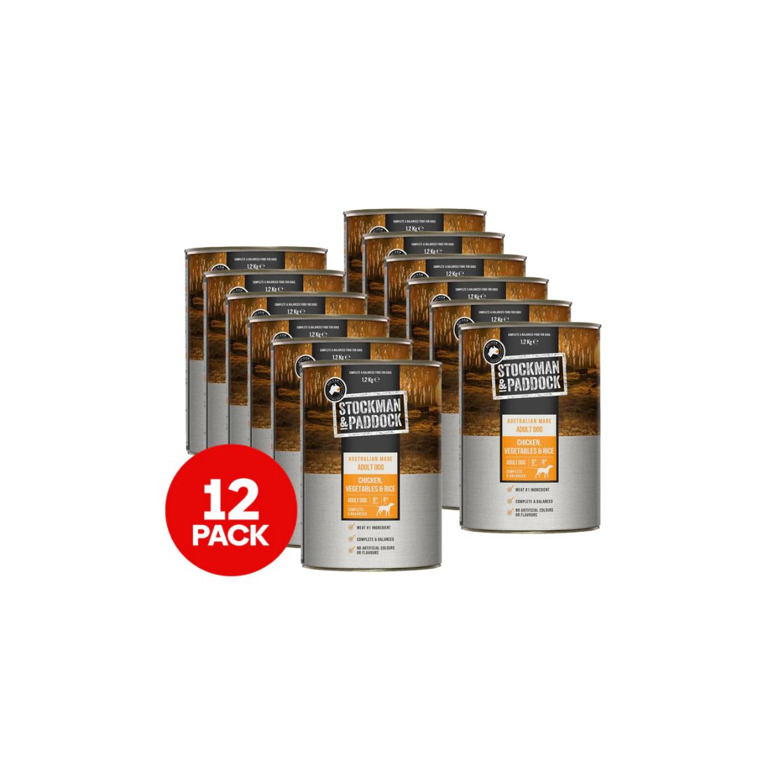 STOCKMAN & PADDOCK 700G x 12 CANS