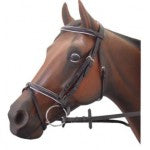 TOPHAND BRIDLE 3/4 WEBB REINS [SZ:COB CL:BLACK]