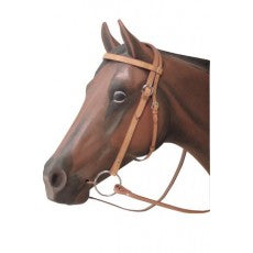 TOPHAND BRIDLE WITH WAFFLE WEAVE [SZ:COBB]