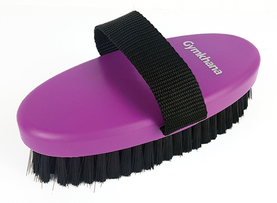 GYMKHANA SMALL BODY BRUSH [CL:PURPLE/BLACK]