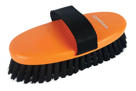 GYMKHANA LARGE BODY BRUSH [CL:ORANGE/BLACK]
