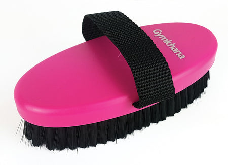 GYMKHANA SMALL BODY BRUSH [CL:PINK/BLACK]