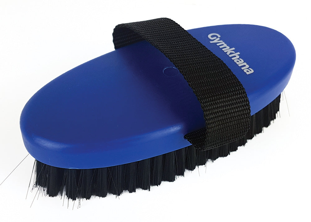 GYMKHANA SMALL BODY BRUSH [CL:ROYAL BLUE/BLACK]