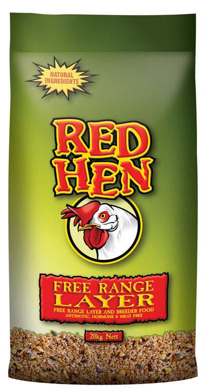 LAUCKE MILLS RED HEN FREE RANGE LAYER 20KG