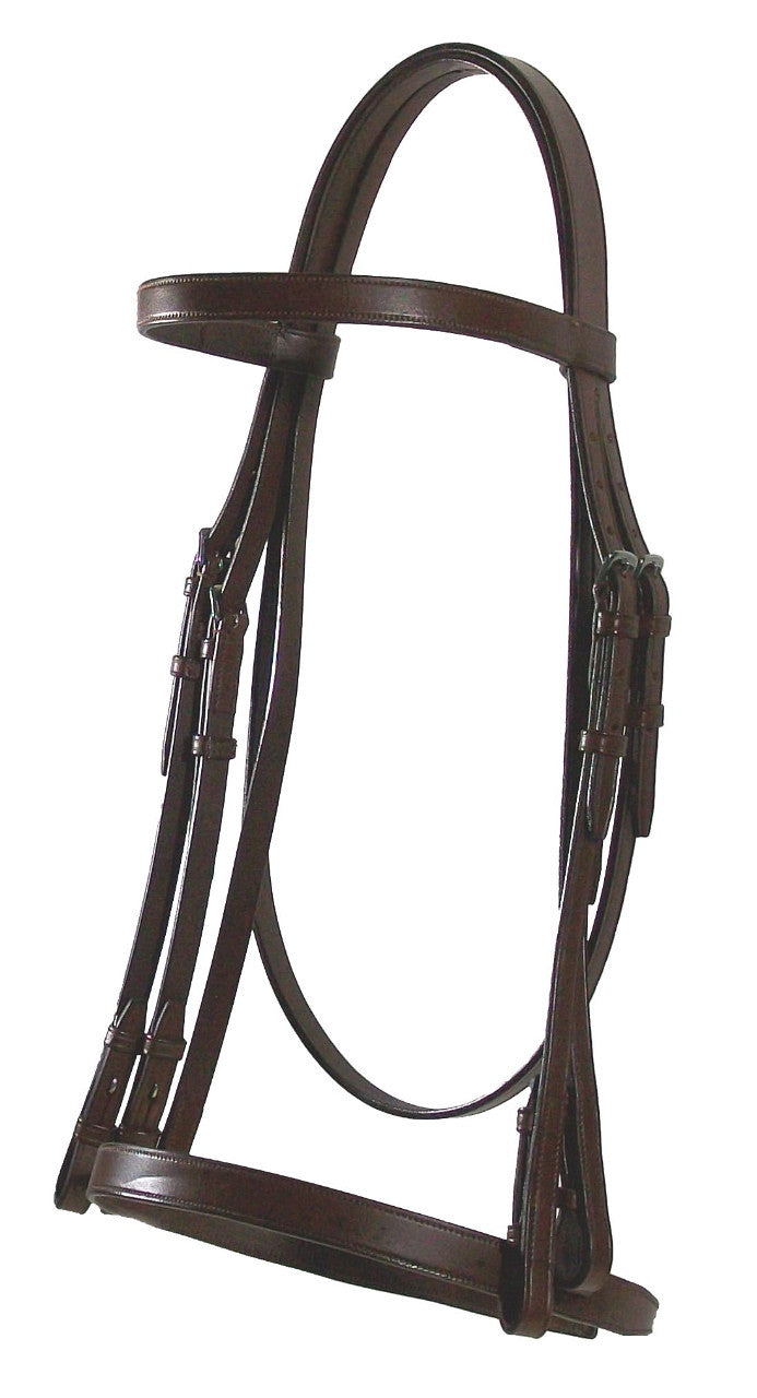 CLASSIC WEYMOUTH BRIDLE [SZ:SMALL PONY CL:BLACK]