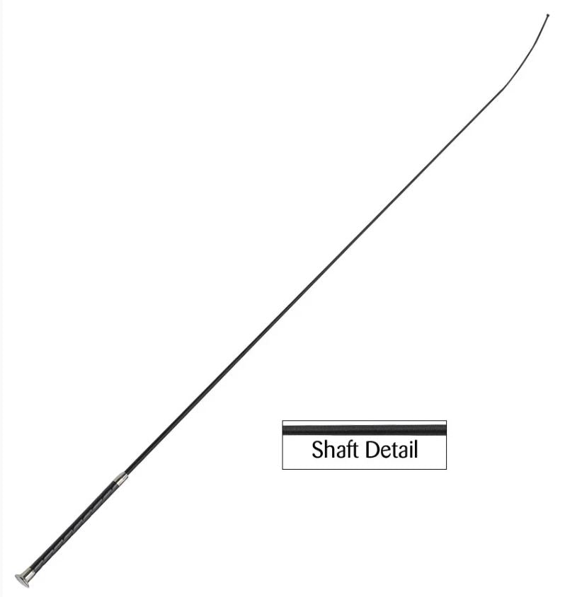 LEATHER GRIP DRESSAGE WHIP 105CM
