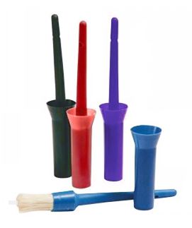 HOOF DRESSING BRUSH [CL:BLUE]