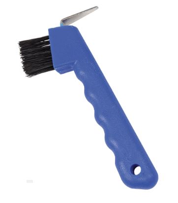 DELUXE HOOF PICK & BRUSH [CL:BLUE]