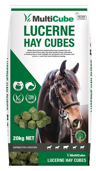 MULTICUBE LUCERNE HAY CUBES 20KG