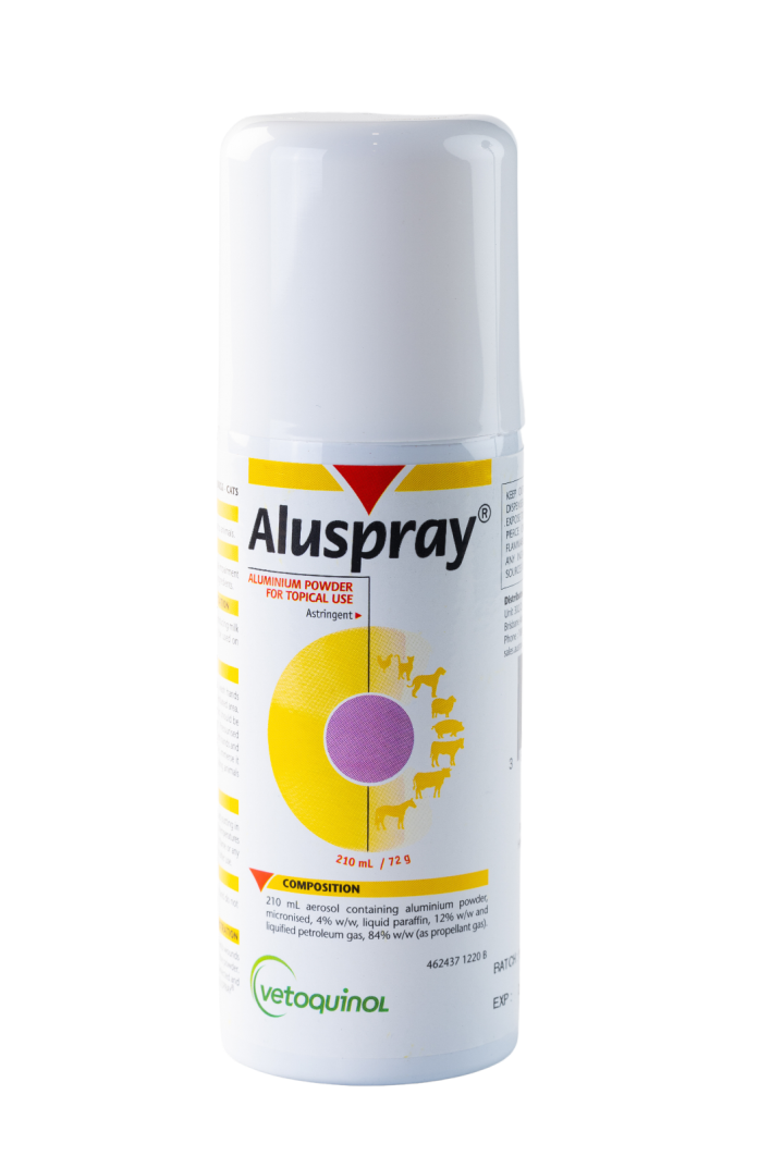 VETOQUINOL ALUSPRAY 210ML 