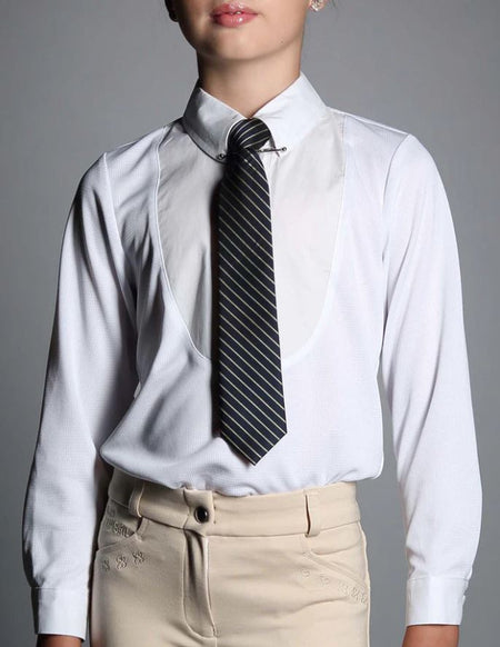 GIDDY UP GIRL BLUE RIBBON SHIRT [SZ:4Y]