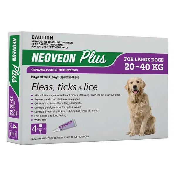 NEOVEON PLUS FOR LARGE DOGS - 4 PACK