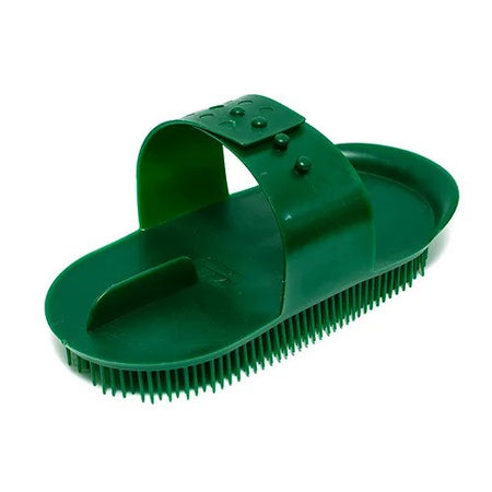 BAINBRIDGE JUNIOR PLASTIC CURRY COMB [CL:GREEN]