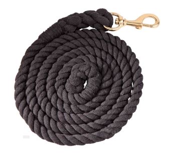 COTTON ROPE LEAD [CL:BLACK]