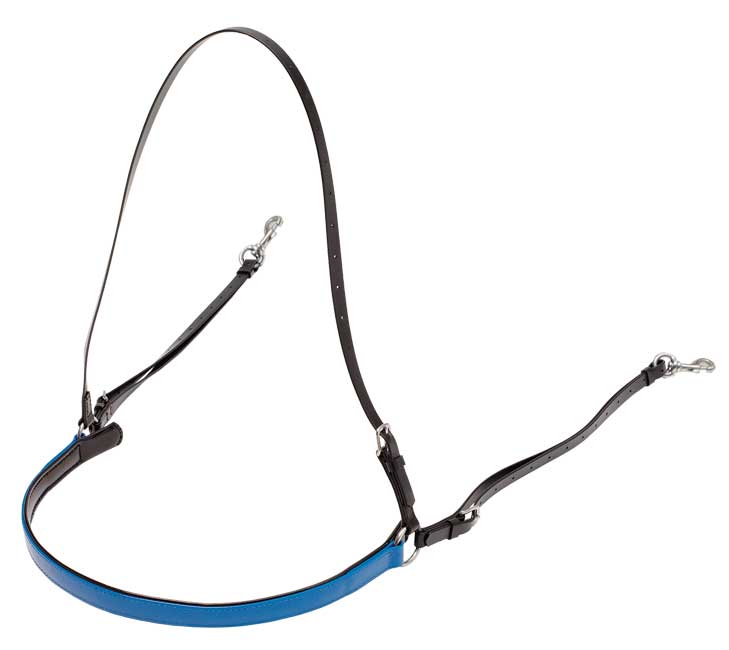 PADDED FRENCH BREASTPLATE [CL:BLACK / BLUE]