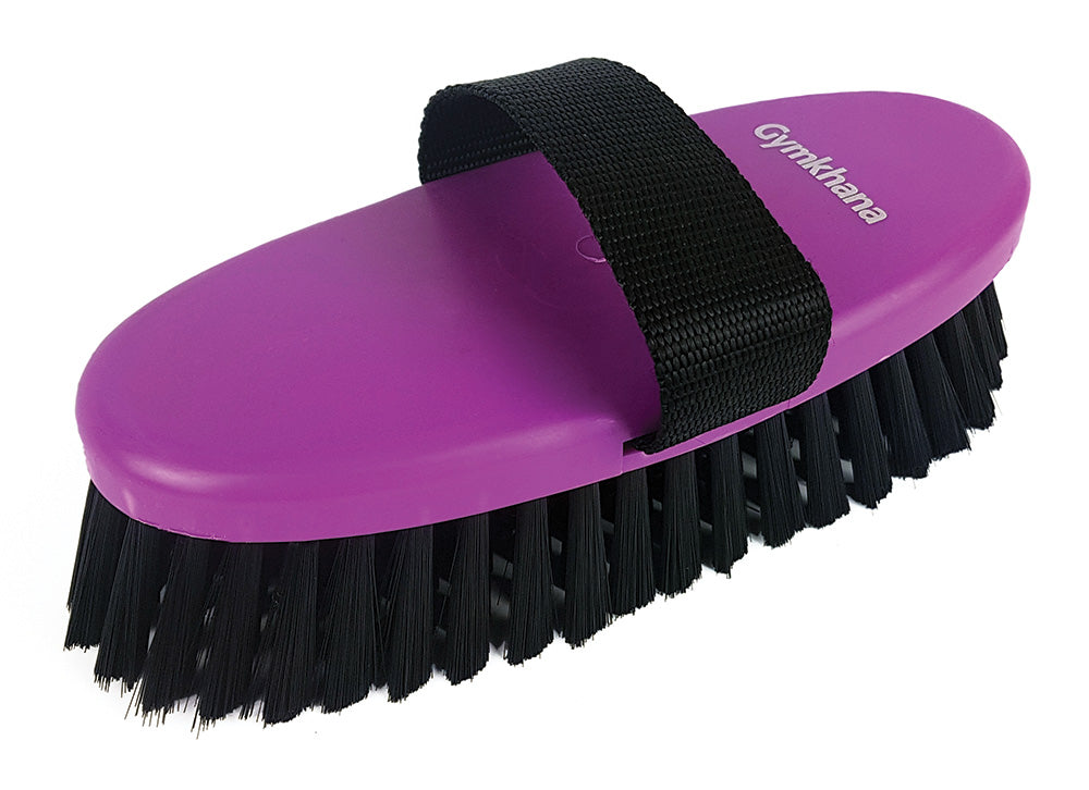 GYMKHANA LARGE BODY BRUSH [CL:PURPLE/BLACK]