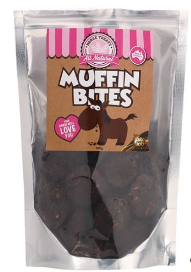 ALTO MUFFIN BITES HORSE TREATS 500G