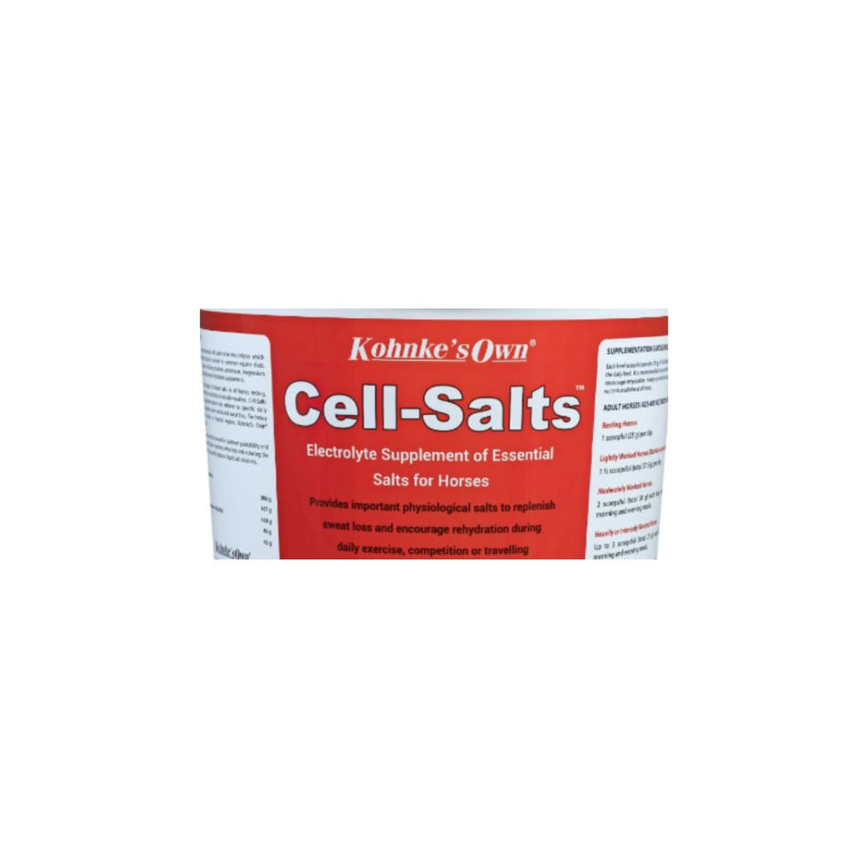 KOHNKE'S OWN CELL-SALTS [SZ:15KG]