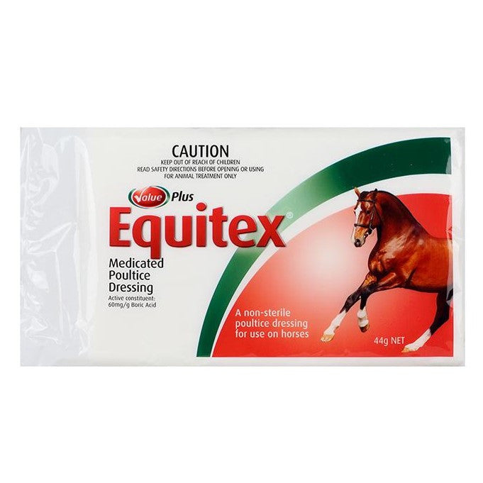 VALUE PLUS EQUITEX MEDICATED POULTICE DRESSING 20CM x 40CM