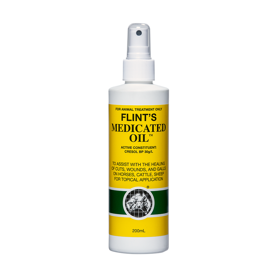 FLINTS MEDICATED OIL [SZ:200ML]