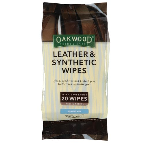  LEATHER & SYNTHETIC WIPES 20PK