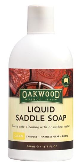 OAKWOOD LIQUID SADDLE SOAP 500ML