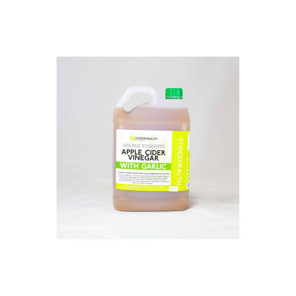 STOCKHEALTH APPLE CIDER VINEGAR & GARLIC [SZ:5L]