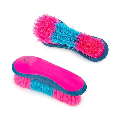 BAINBRIDGE STIFF DANDY BRUSH [CL:PINK/BLUE]