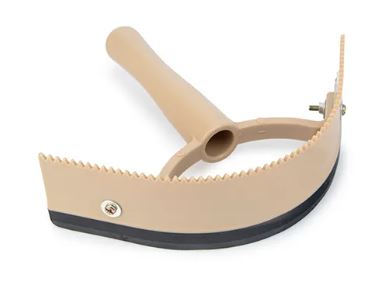 BAINBRIDGE 2 IN 1 SCRAPER / COMB [CL:BLACK/BEIGE]