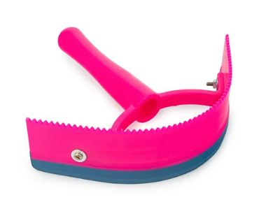 BAINBRIDGE 2 IN 1 SCRAPER / COMB [CL:PINK/BLUE]