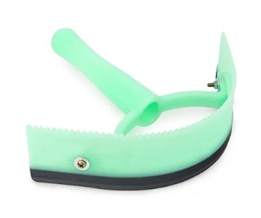 BAINBRIDGE 2 IN 1 SCRAPER / COMB [CL:GREEN/GREY]