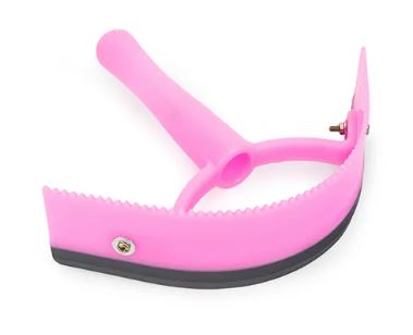 BAINBRIDGE 2 IN 1 SCRAPER / COMB [CL:GREY/PINK]