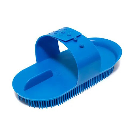 BAINBRIDGE LARGE PLASTIC CURRY COMB [CL:BLUE]