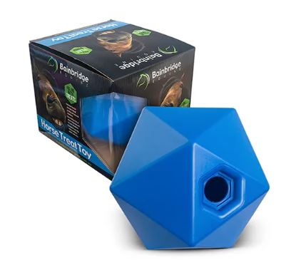 BAINBRIDGE HORSE TREAT BALL [CL:BLUE]