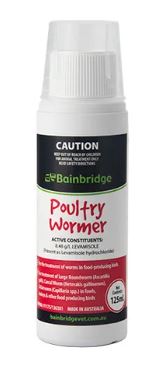 BAINBRIDGE POULTRY WORMER [SZ:125ML]
