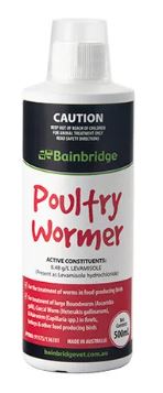 BAINBRIDGE POULTRY WORMER [SZ:500ML]
